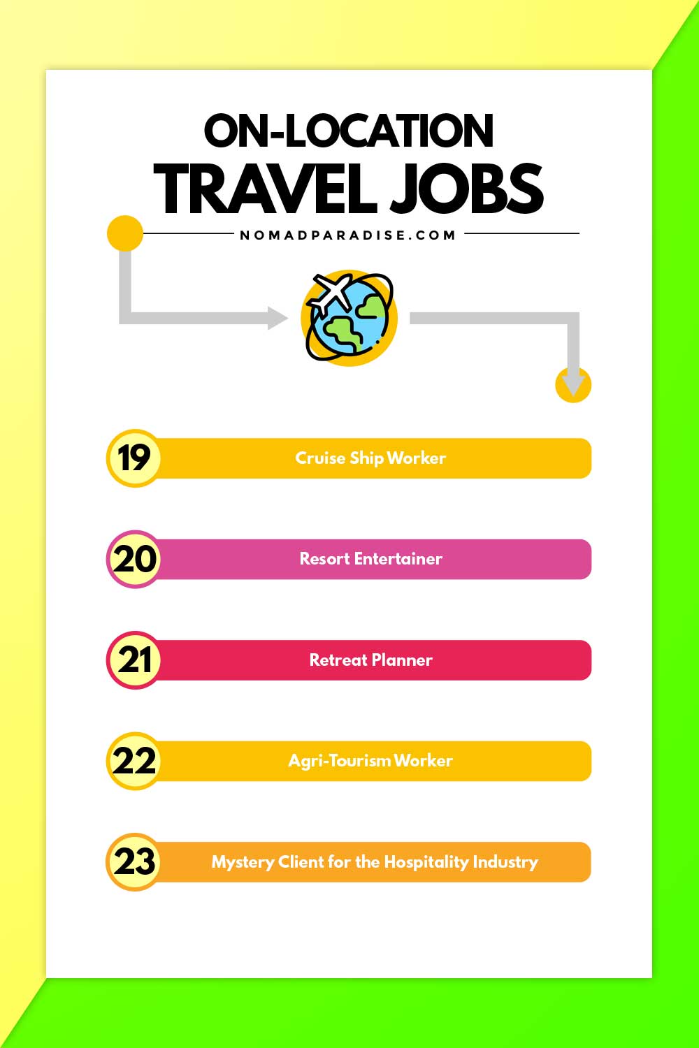 23 Travel Jobs Perfect for If You Want to Work and Travel the World