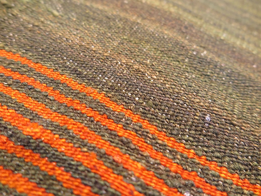 Orange Green Kilim Oriental Rugs Nomad Rugs