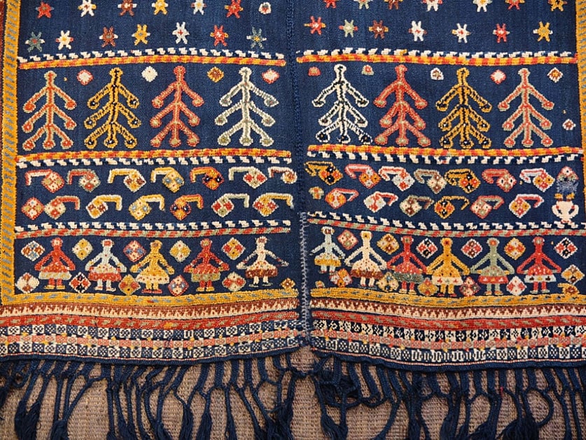 Antique Qashqai Horse Cover Oriental Rugs Nomad Rugs