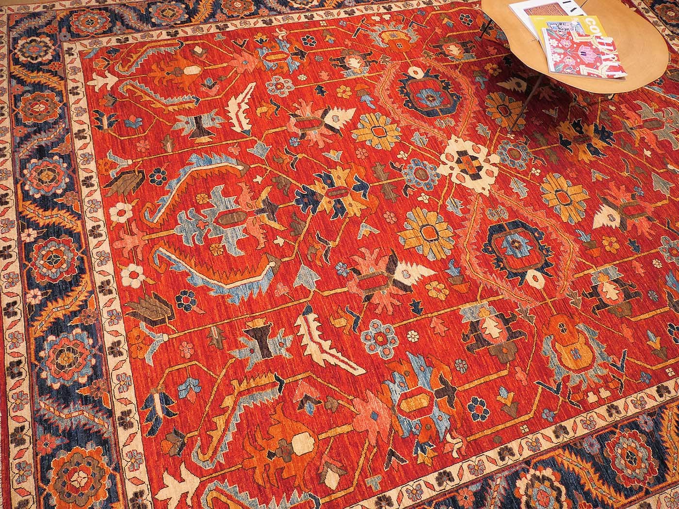 Red Heriz Oriental Rugs Nomad Rugs