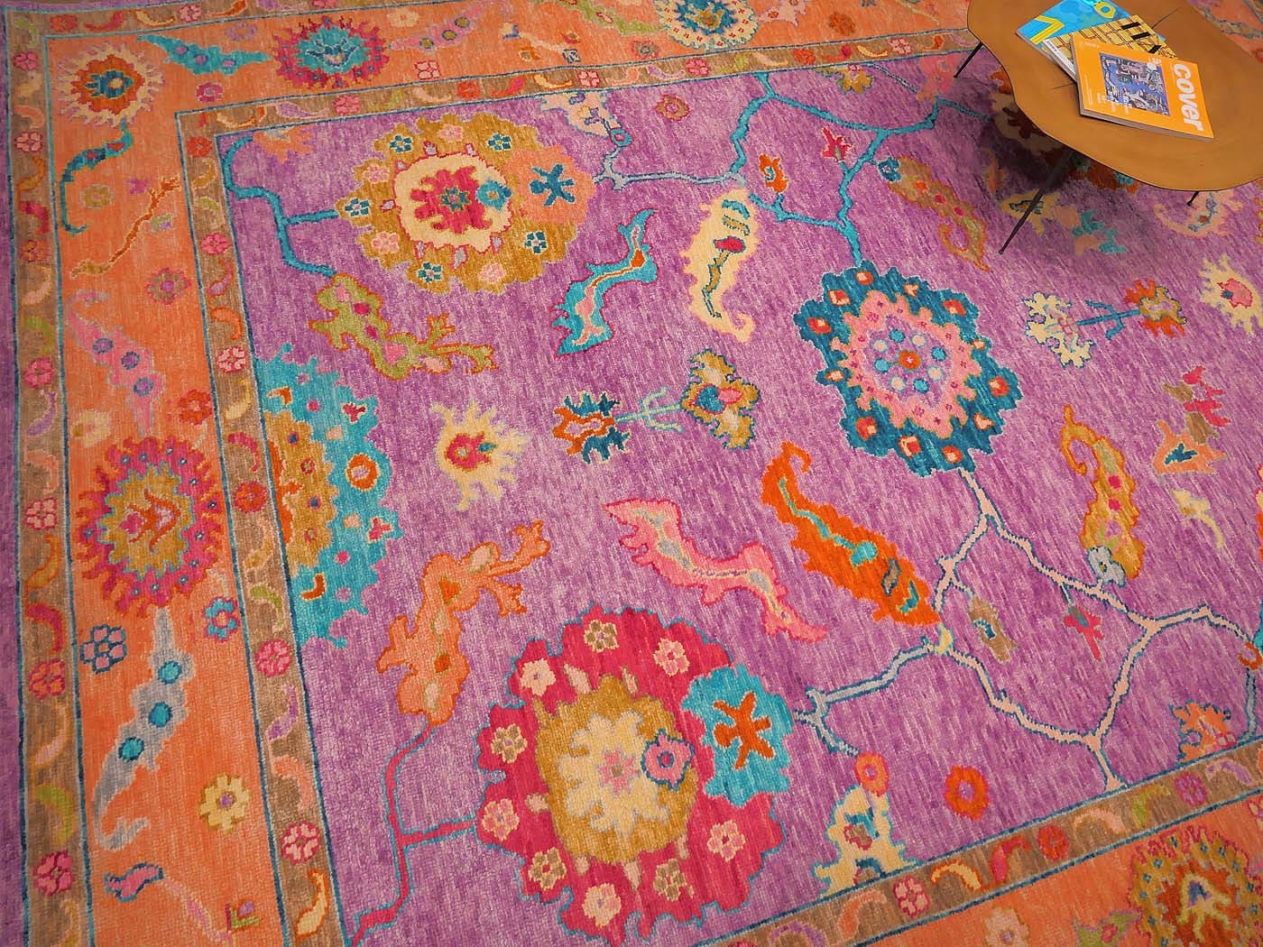 Color Oushak Oriental Rugs Nomad Rugs