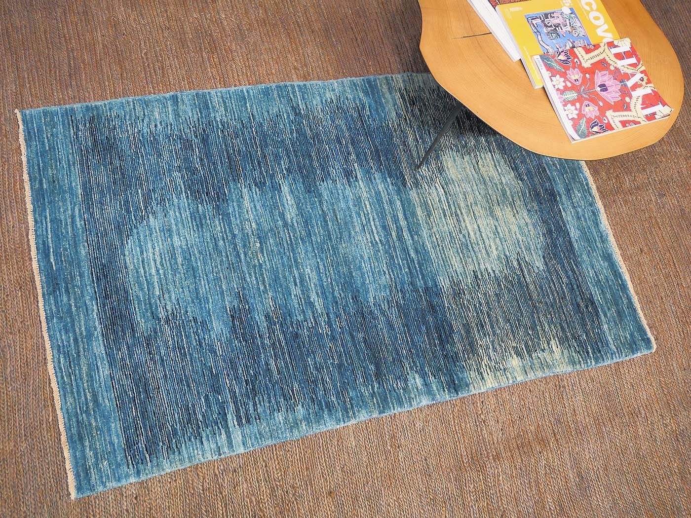 Blue Modern Oriental Rugs Nomad Rugs