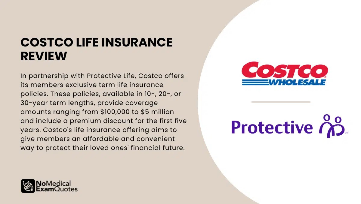 Costco Life Insurance Review No Medical Exam Quotes
