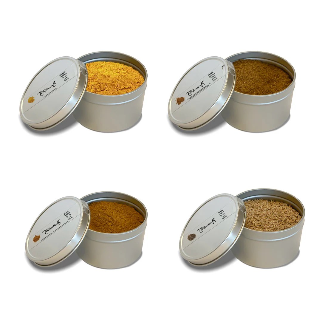 Artisanal spice blend gift set