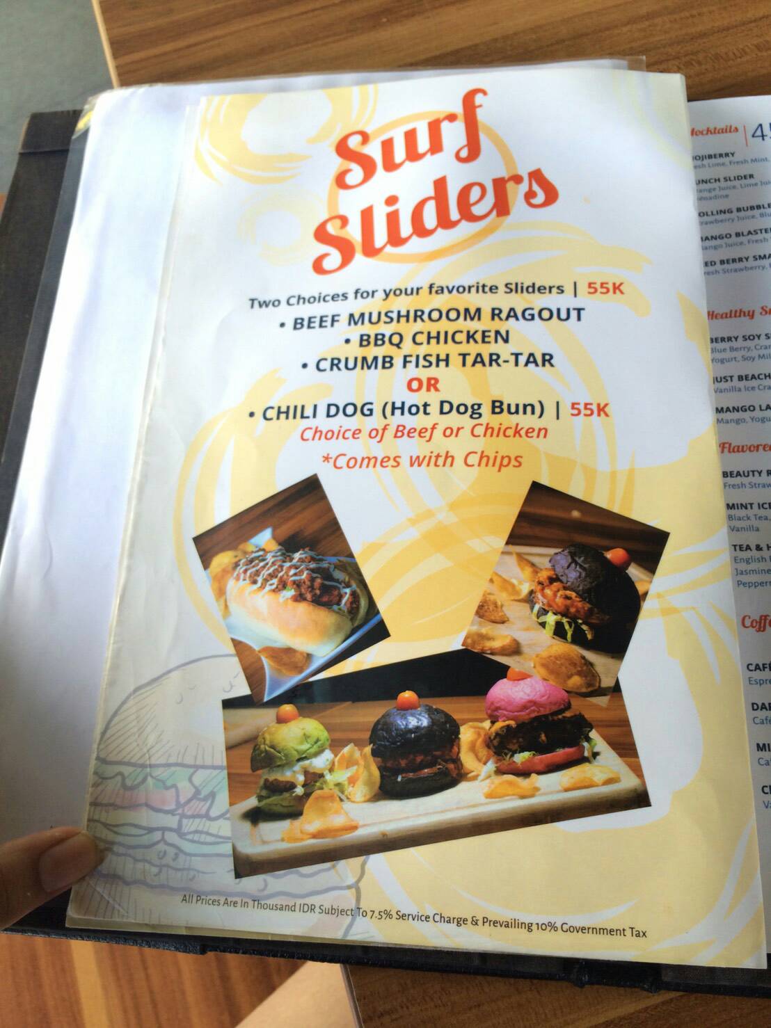 Surf & Turf Nusa Dua, Bali best restaurants cafe in Bali guide Bali Indonesian Restaurants