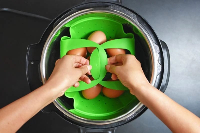 Instant Pot Hard “Boiled” Eggs + Lazy Devils Nom Nom Paleo®