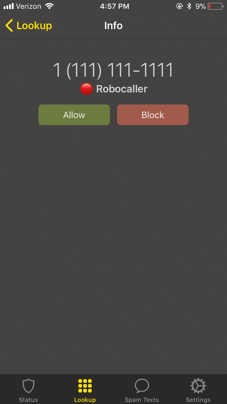 Lookup / Report a Number Nomorobo HelpDesk