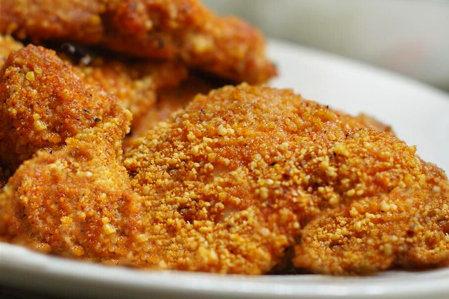Almond Fried Chicken Recipe