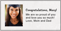 personalized message