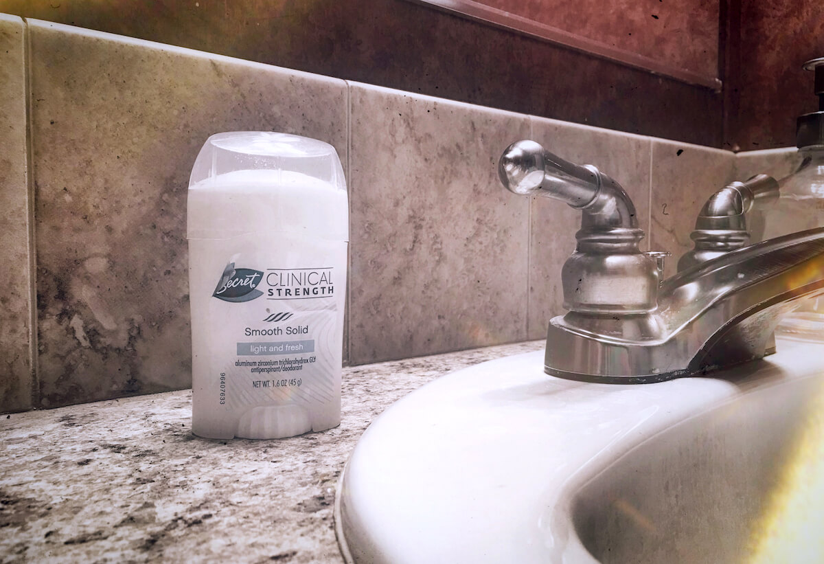 'My family was too poor to afford deodorant'