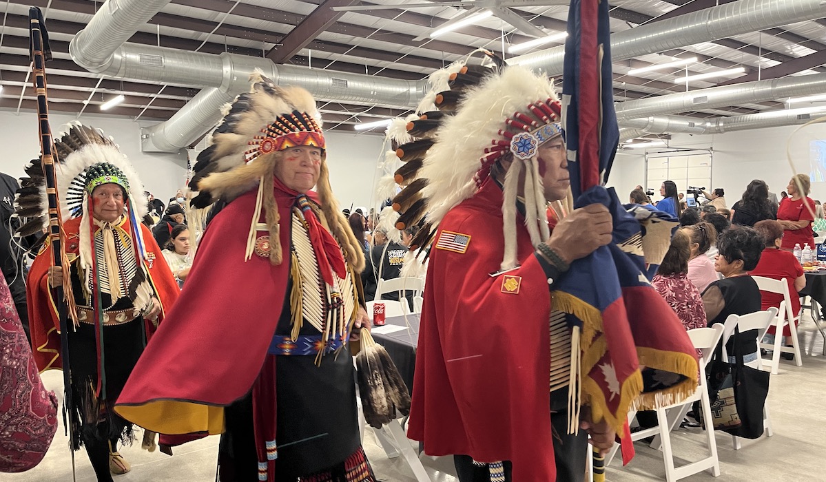'People looking for hope' Lawrence Spottedbird, Jacob Tsotigh sworn in
