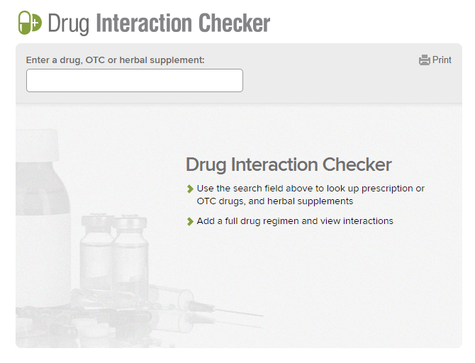 Drug Interaction Checker 5 useful online tools • NONDON