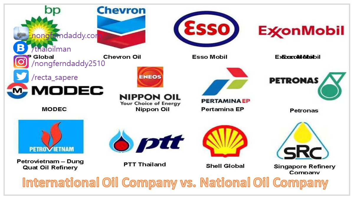 IOC vs NOC Inter Oil Company vs. National Oil Company OIL MAN