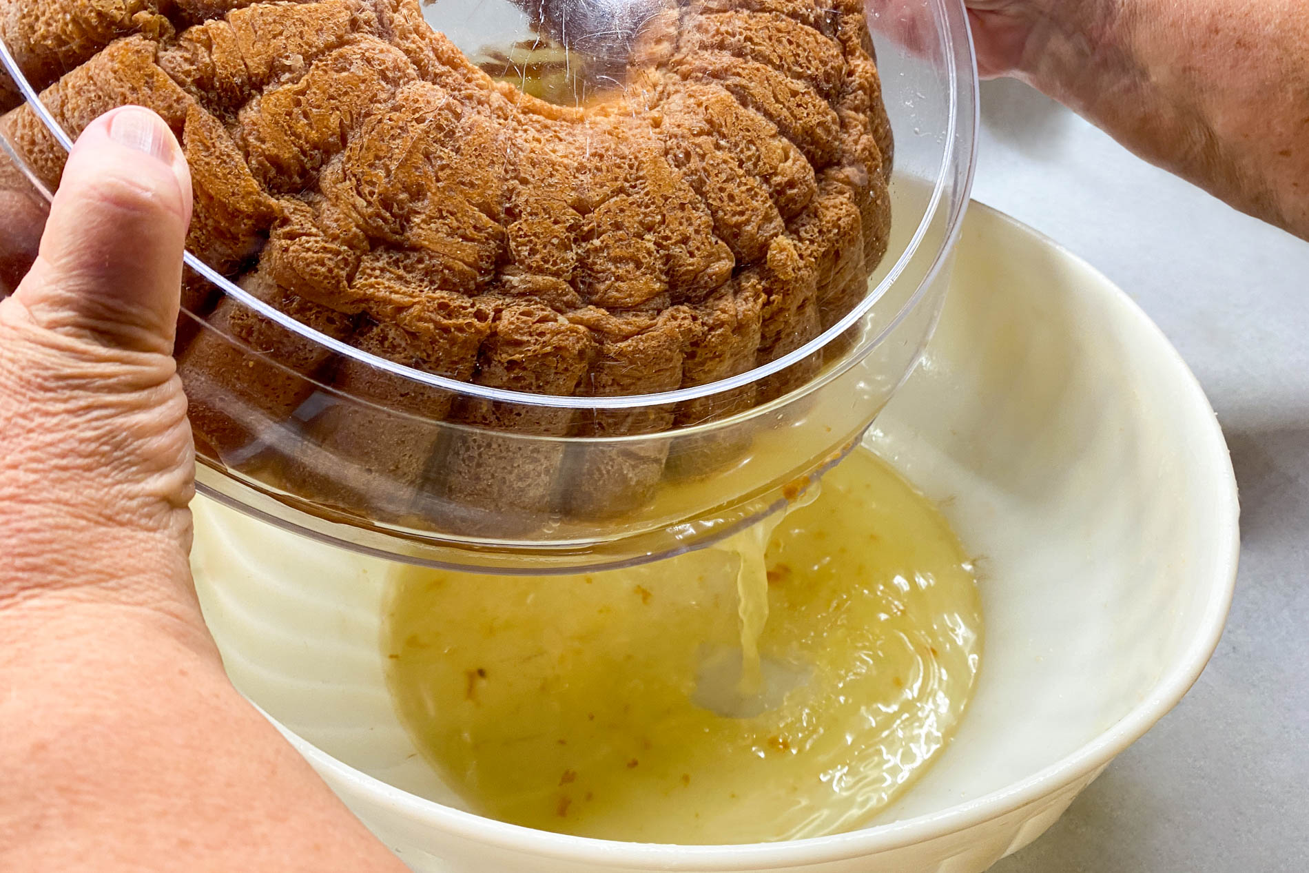 Rum baba cake italian dessert a recipe by Nonna Claudia naples