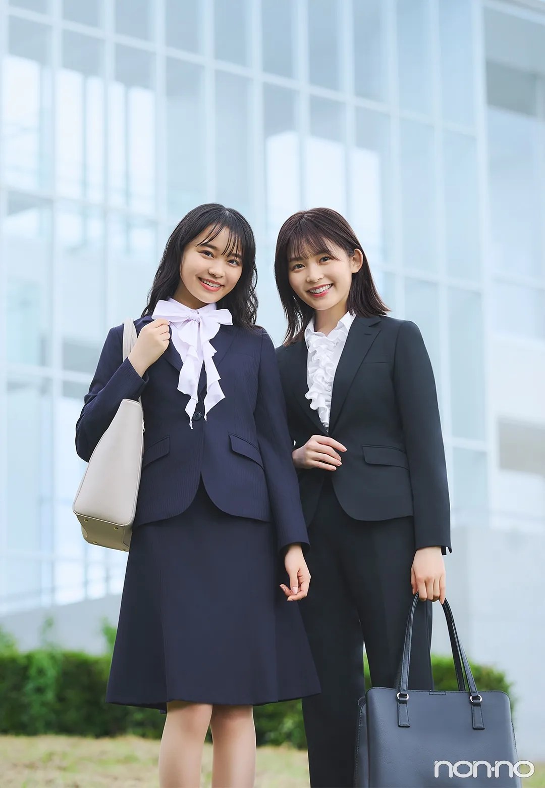 入学式は“青山のスーツ”で決まり♡ 自分らしく、最高の一着でデビューを飾ろう！ ファッション nonno web