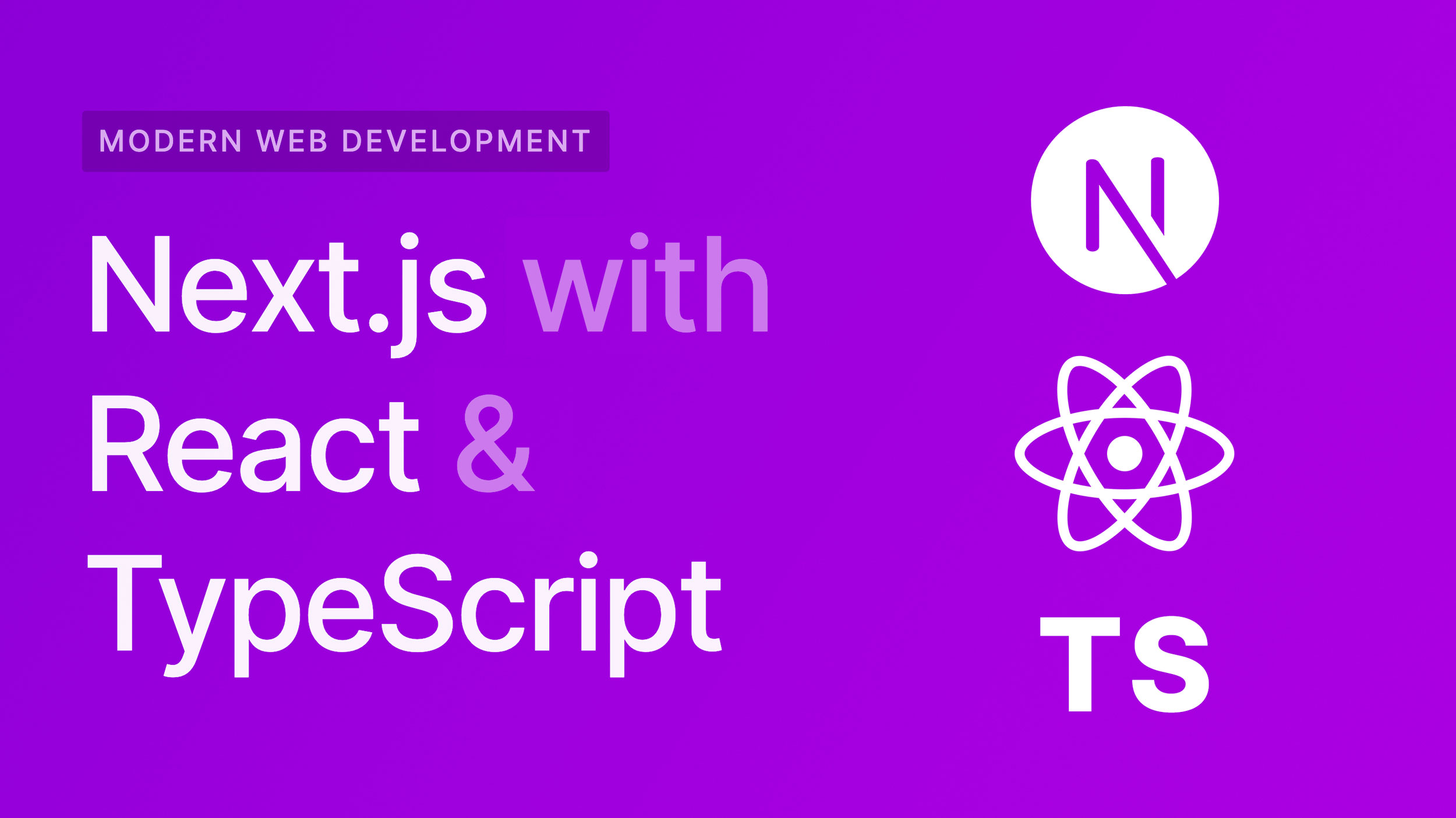 Build a Next.js App with React & TypeScript · Nono Martínez Alonso