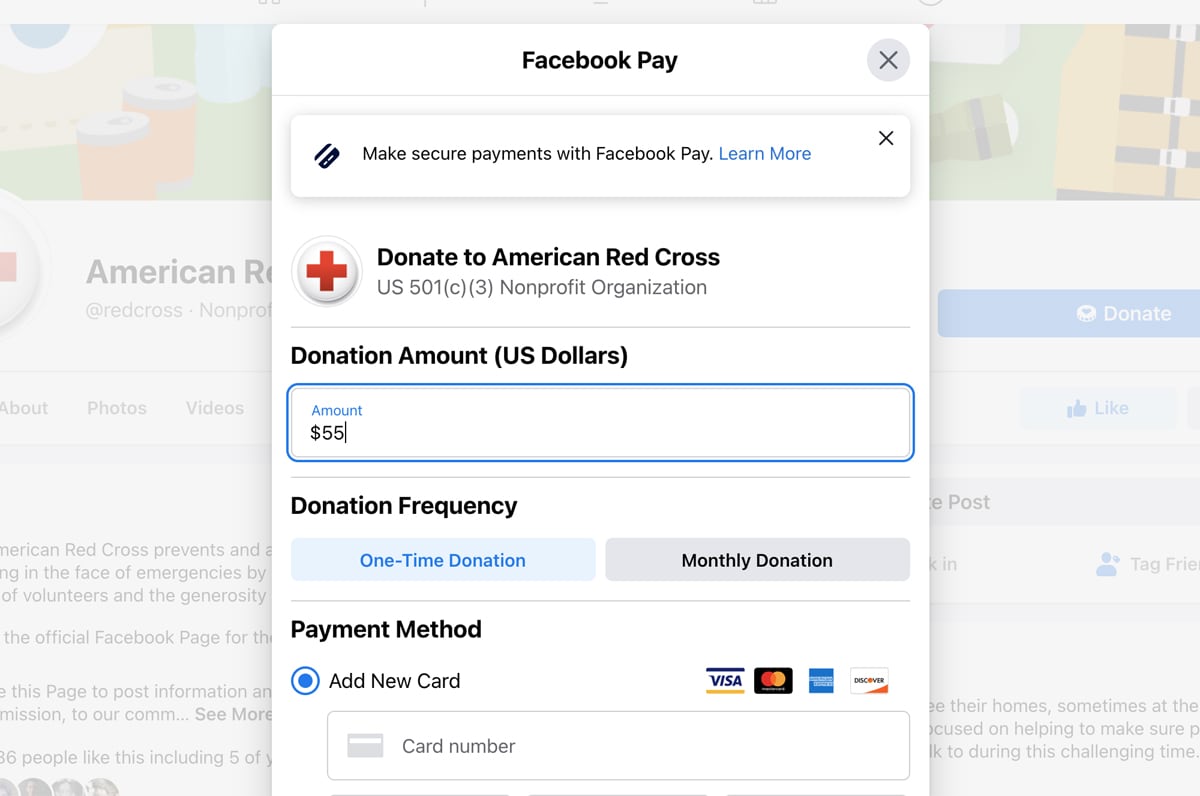 Facebook Donate Button The basics and how to add to your page Nonprofits Decoded