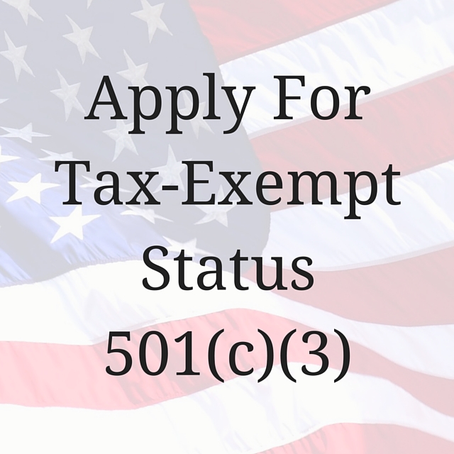 Apply for TaxExempt Status David B. McRee, CPA. The Nonprofit Tax Guy
