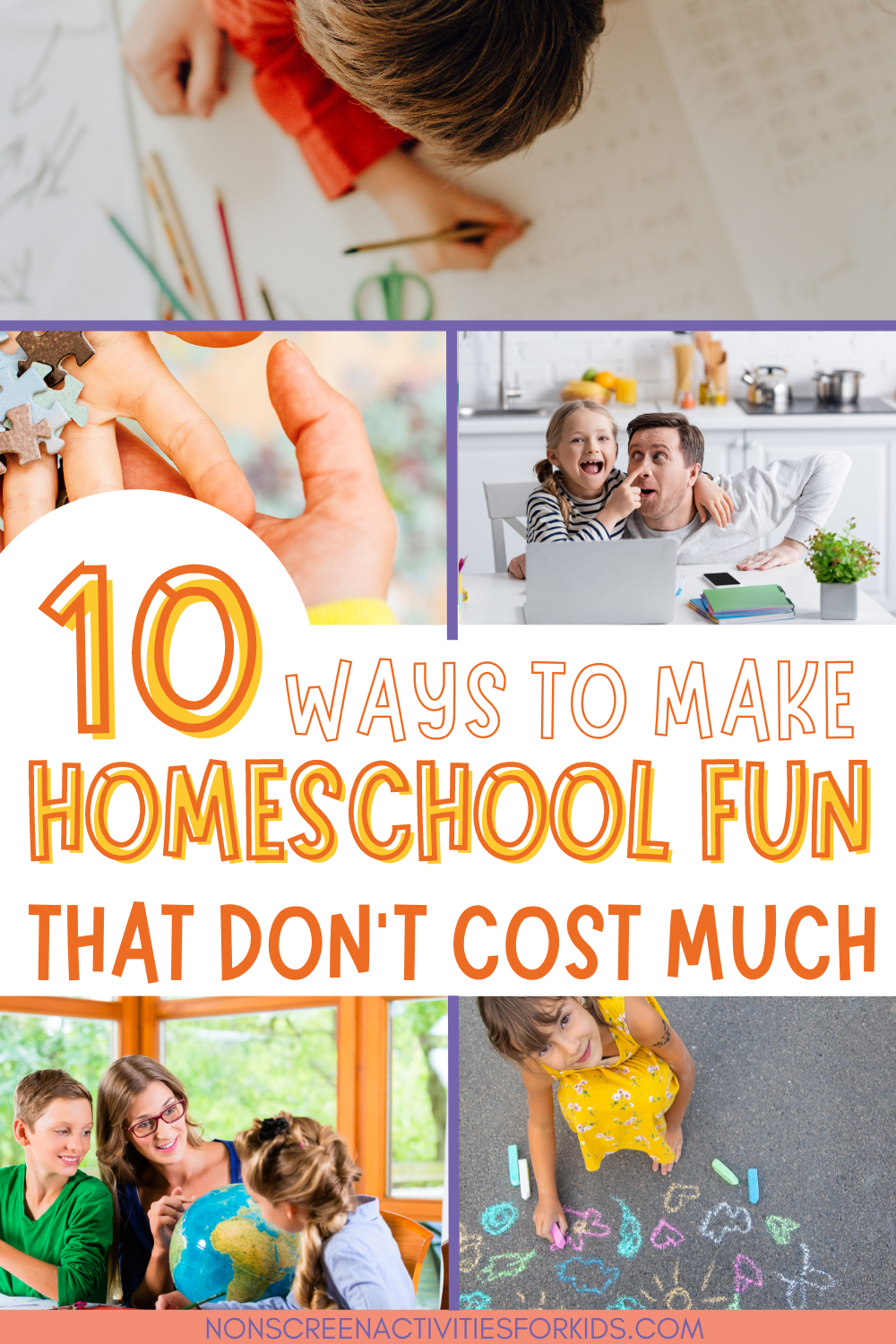 Clever Ways To Make Homeschool Fun Non Screen Activities For Kids