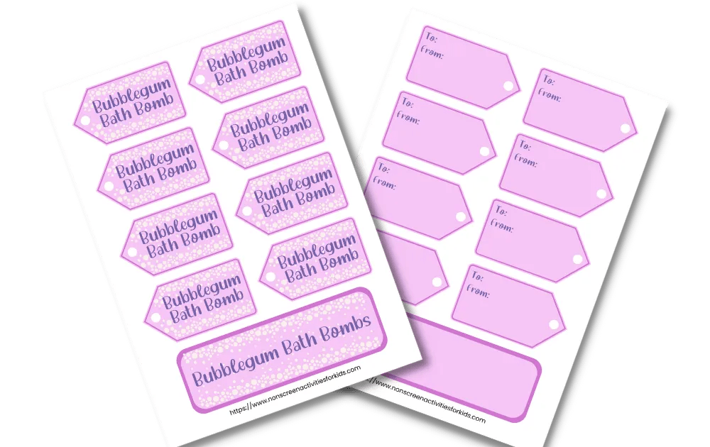 Bubble Bath Bomb Recipe For Kids Who Love Crafting At Home Non Screen