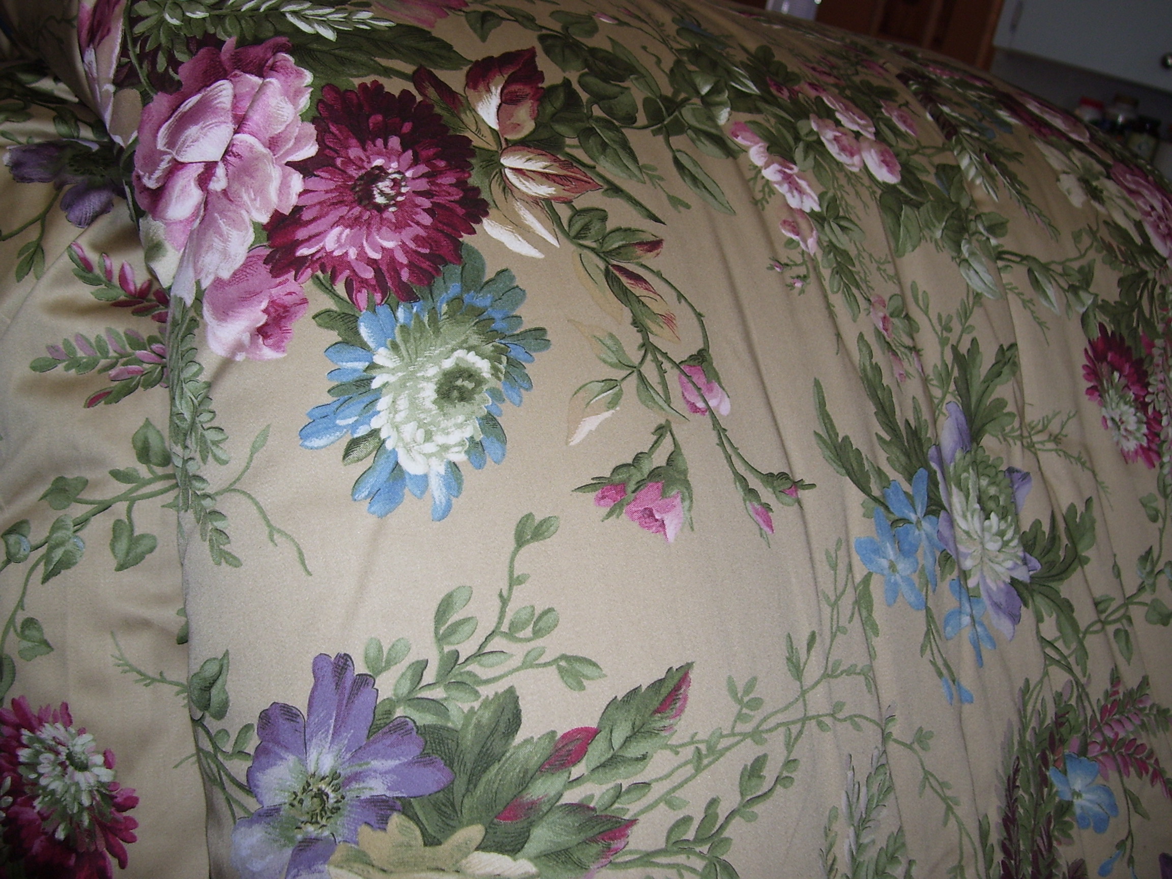 Ralph Lauren ADRIANA FLORAL QUEEN COMFORTER 4PC SET eBay