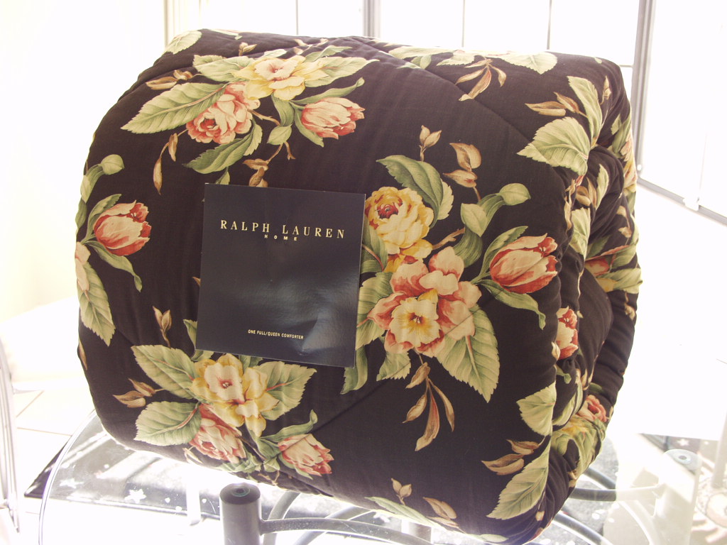 RALPH LAUREN CHARLESTON FLORAL KING COMFORTER SET! eBay