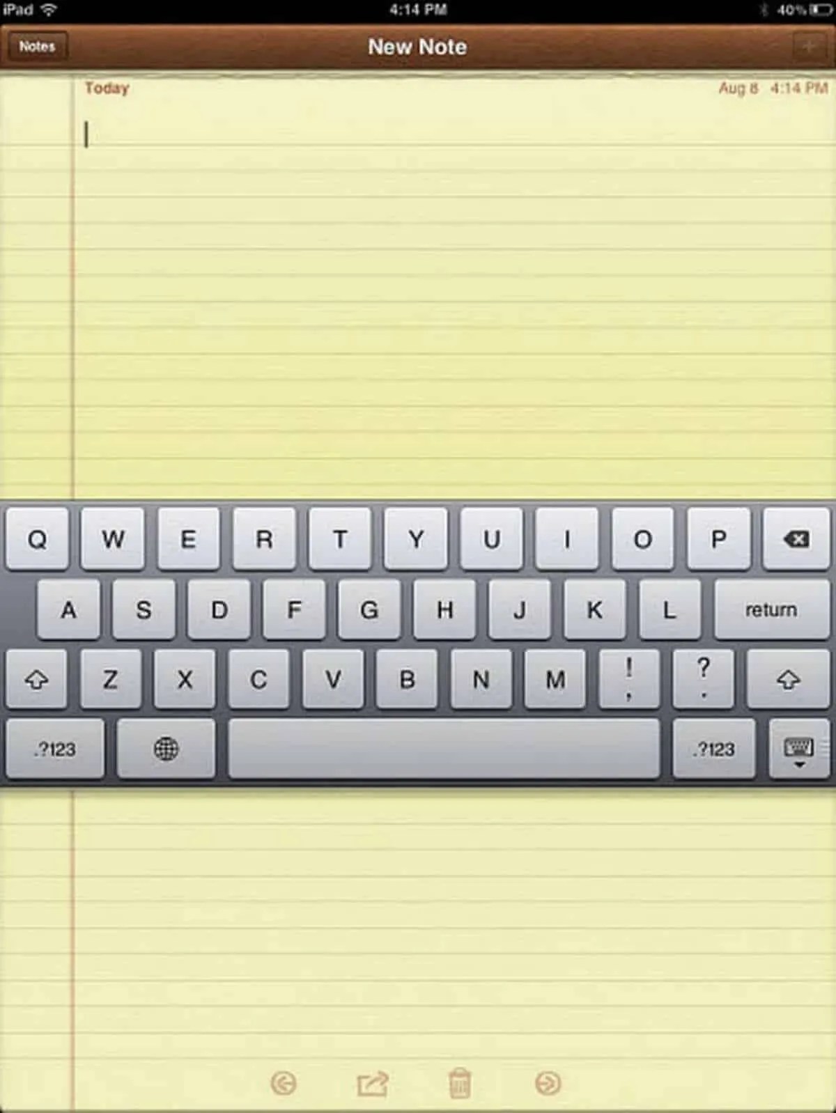 Help, My iPad Keyboard Is Stuck In The Middle Of My Screen!