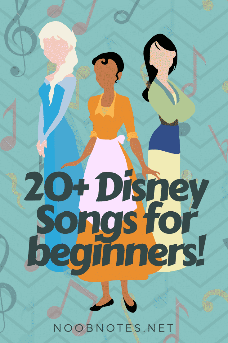 Disney music notes collection music notes for newbies