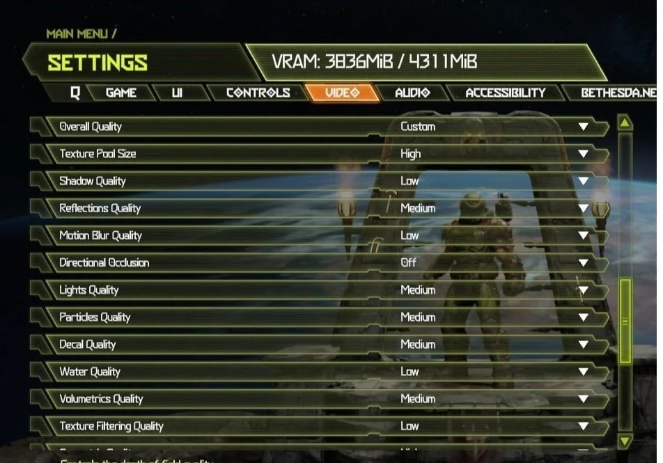 Doom Eternal Best settings for Max FPS