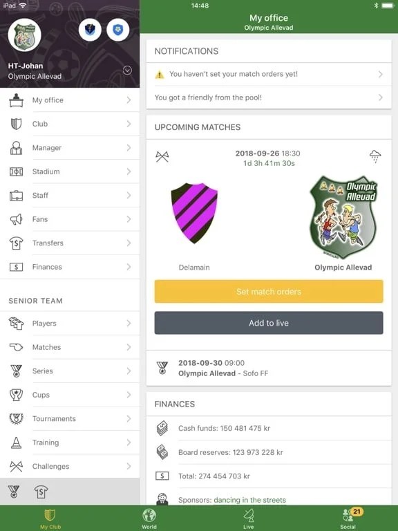 Top 10 Sports management games for iOS Noobs2Pro