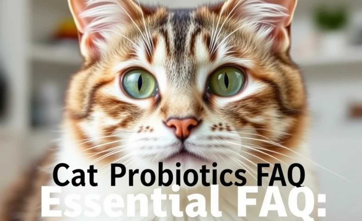 Cat Probiotics FAQ: Essential Guide