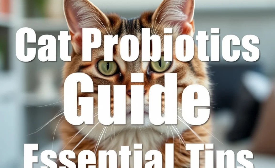 Cat Probiotics Guide: Essential Tips