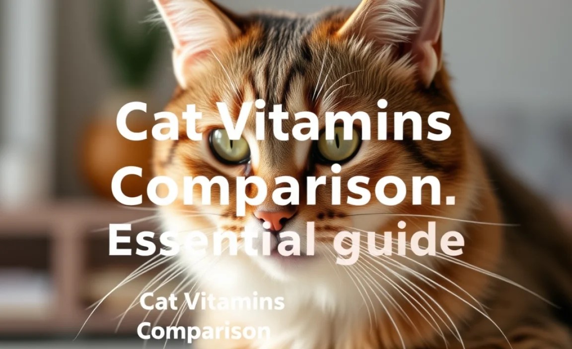 Cat Vitamin Comparison Table