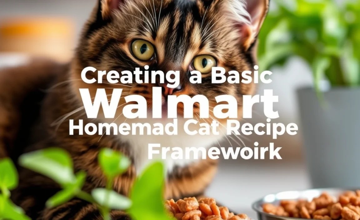 Creating a Basic Homemade Cat Food Recipe Framework