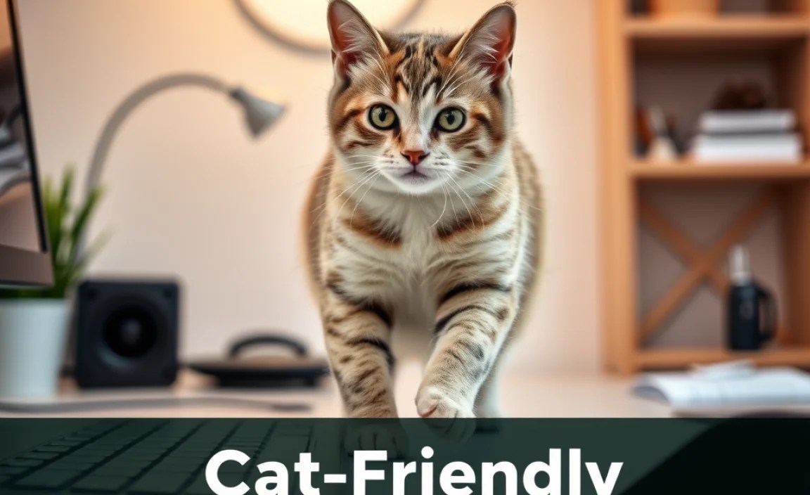 Creating a Cat-Friendly Workspace