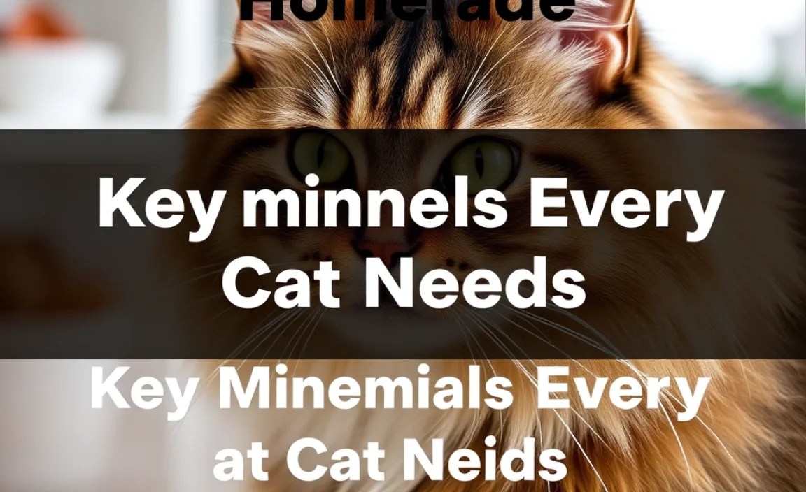 Key Minerals Every Cat Needs