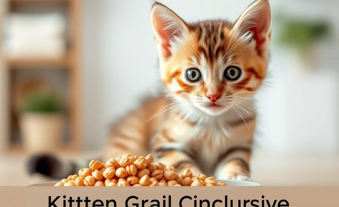 Key Nutritional Components for Kittens