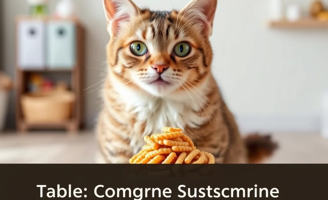 Table: Comparing Cat Food Subscription Models