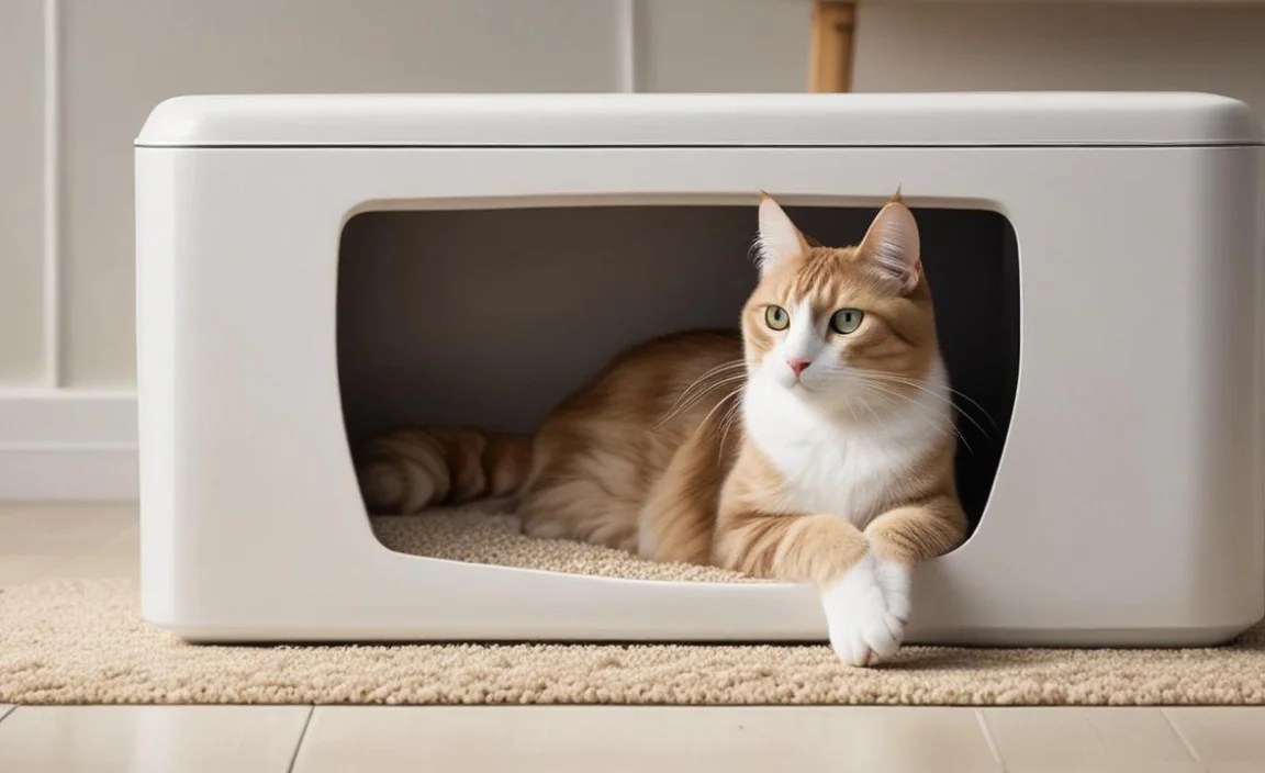 1. Standard Hooded Litter Boxes