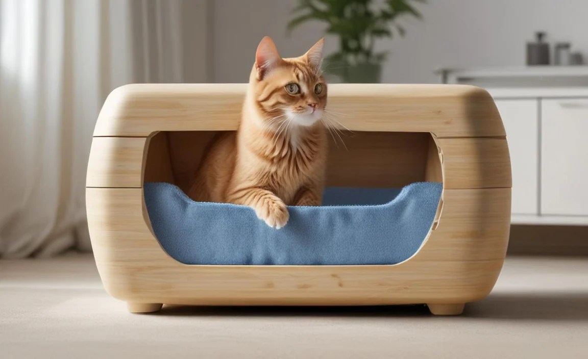 3. Top-Entry Litter Box