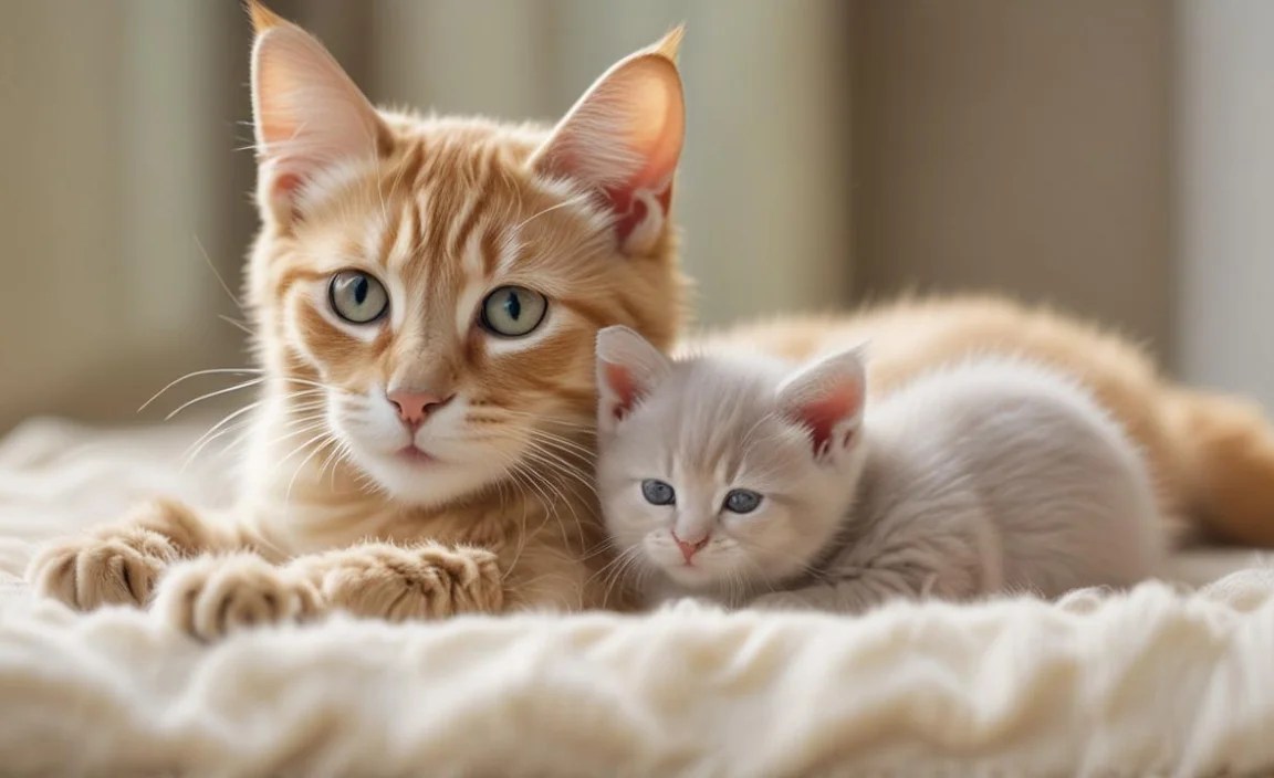 3.She&rsquo;s Aggressive With The Kittens