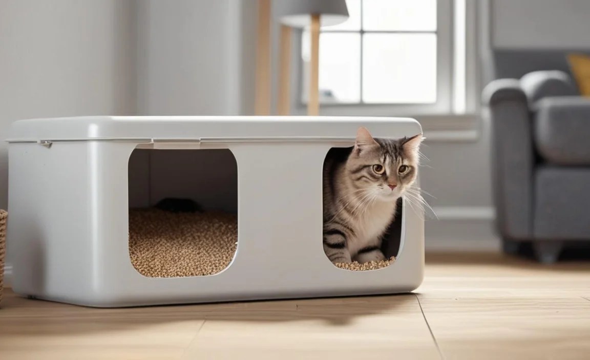 4. Self-Cleaning Litter Boxes (Often Covered)