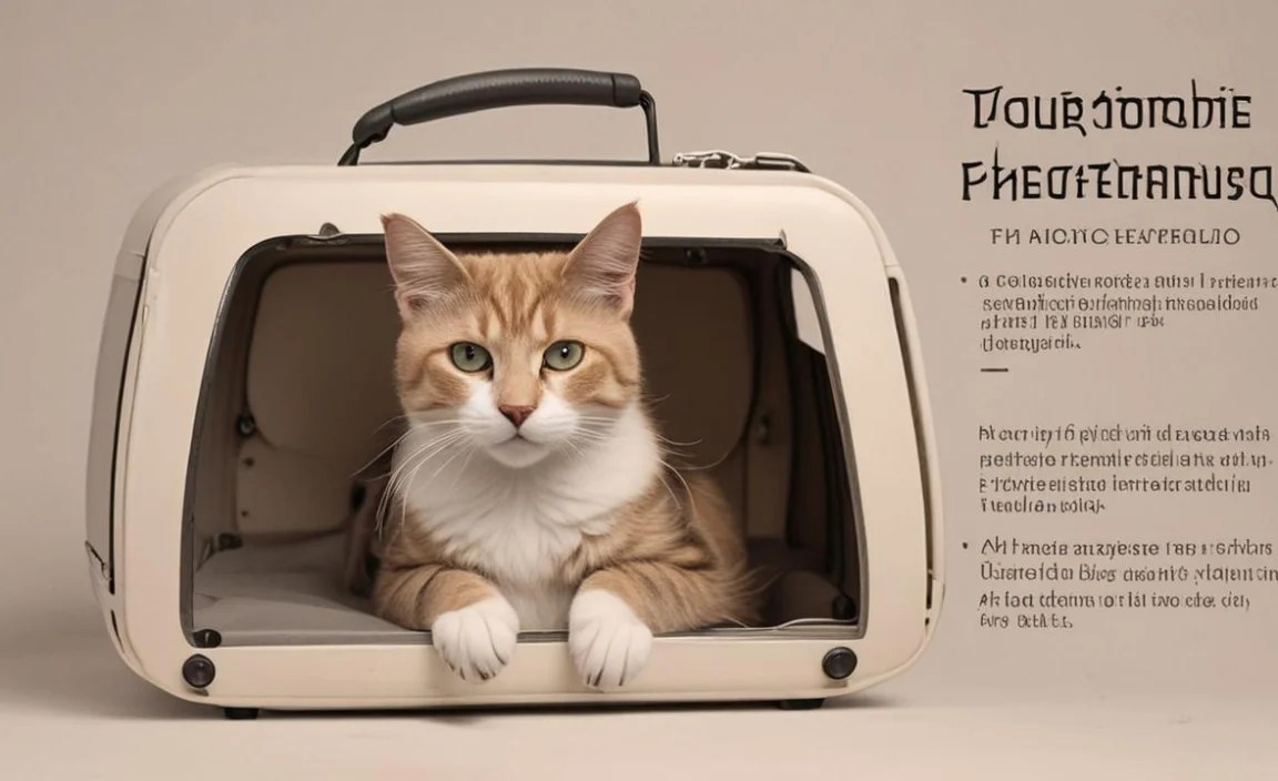 Foldable Cat Carrier: Your Essential Travel Solution