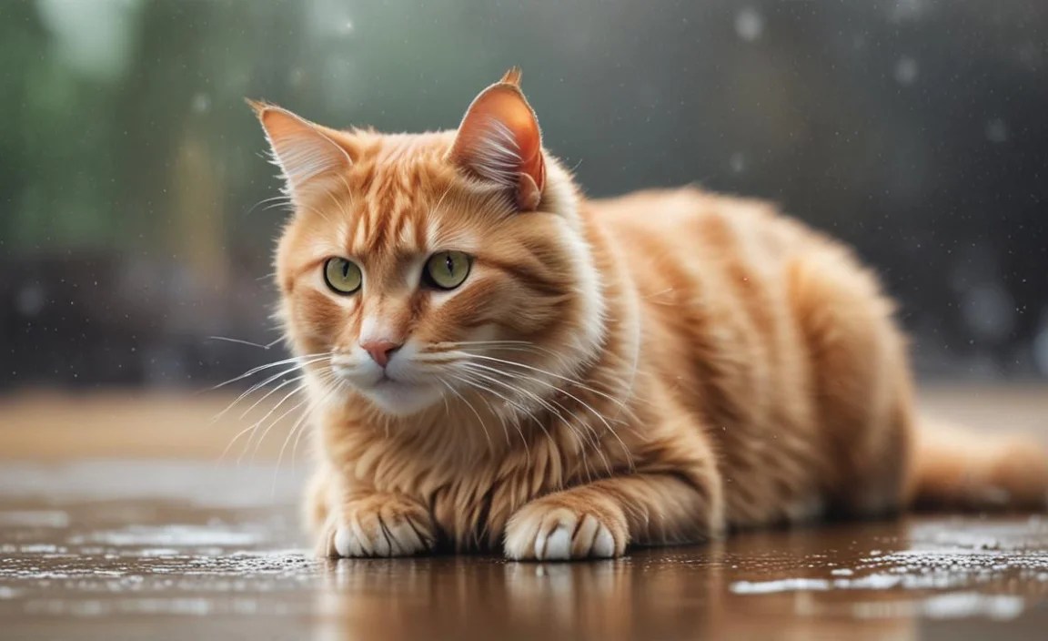 Observing Your Cat&rsquo;s Behavior During Rainfall