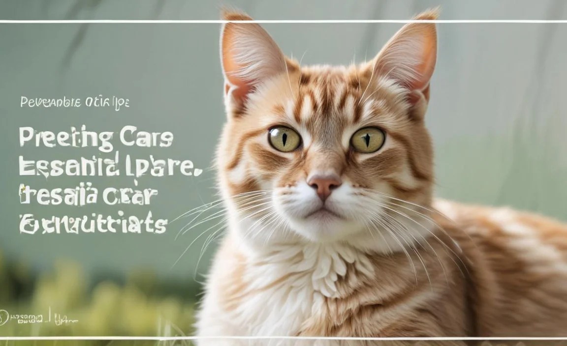 Preventive Care For Cats Organic: Essential Tips