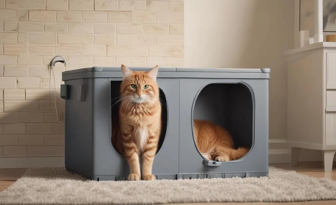 Self-Cleaning Litter Boxes