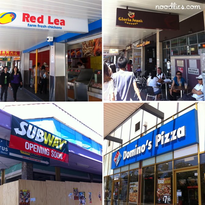 Cabramatta here come the food chains Noodlies