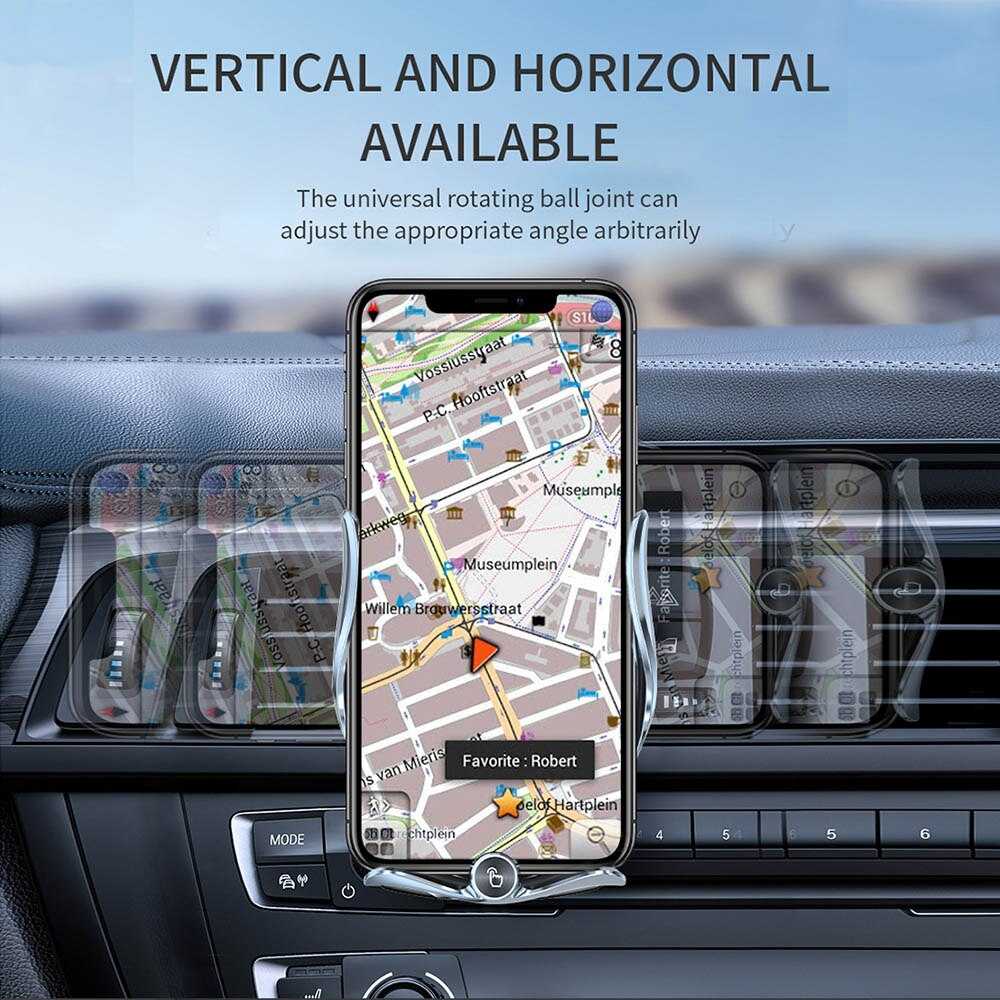 Q3 Smart Sensor Car Wireless Charger