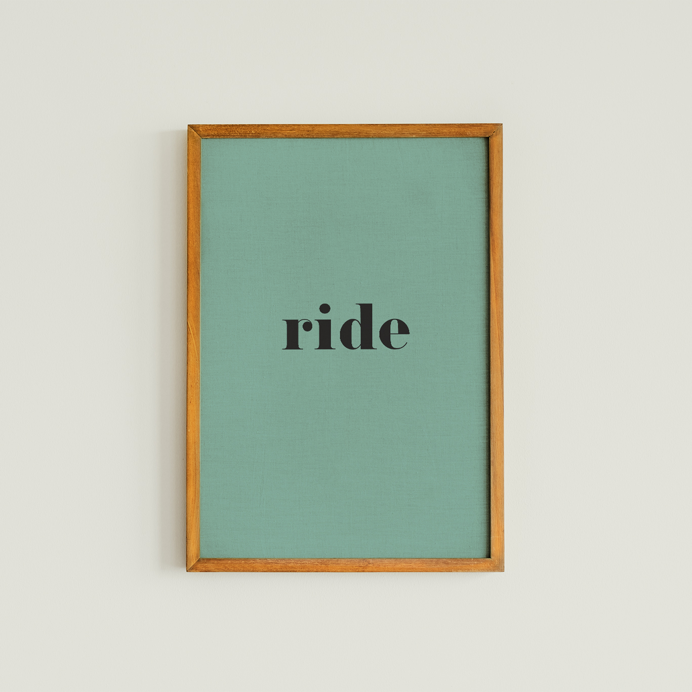 Ride Irish Slang & Phrase Print Noop