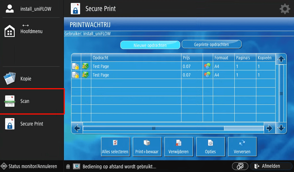 Een document scannen naar je OneDrive Canon Help Center